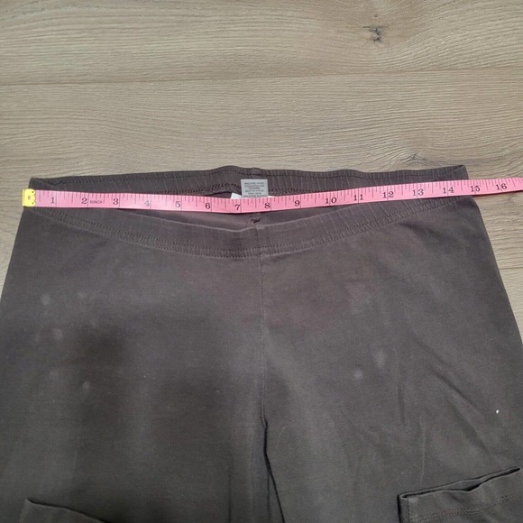 J Jill Pants Womens Small Brown Stretch Pull On Ankle Jegging Elastic Waistband - Picture 6 of 9